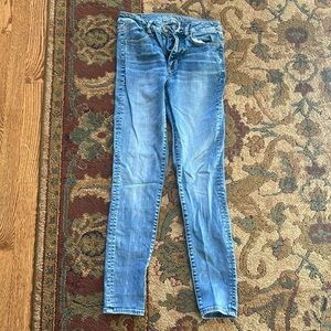 Women’s American Eagle Super Stretch Hise Race se Jeggings Size 6